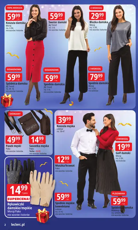 Leclerc - gazetka promocyjna Oferta E.Leclerc I Wybór prezentów w dobrej cenie od wtorku 02.12 do niedzieli 14.12 - strona 2