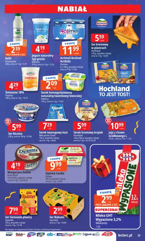 Leclerc - gazetka promocyjna Oferta E.Leclerc I Wybór prezentów w dobrej cenie od wtorku 02.12 do niedzieli 14.12 - strona 25