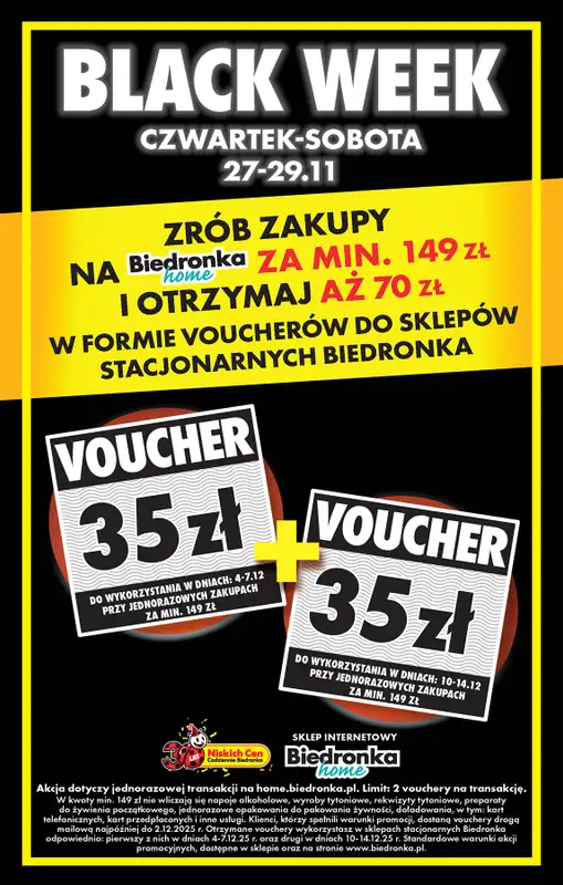 Biedronka - gazetka promocyjna Tani Weekend od piątku 28.11 do soboty 29.11 - strona 5