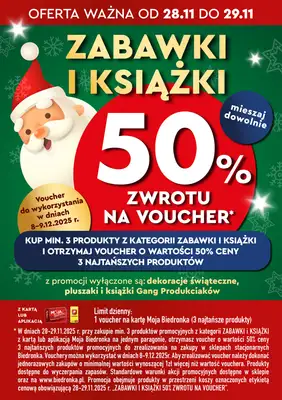 Biedronka - gazetka promocyjna Tani Weekend od piątku 28.11 do soboty 29.11 - strona 6