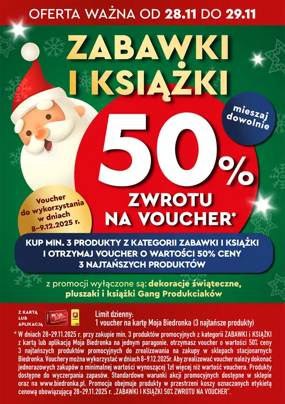 Biedronka - gazetka promocyjna Tani Weekend od piątku 28.11 do soboty 29.11 - strona 6