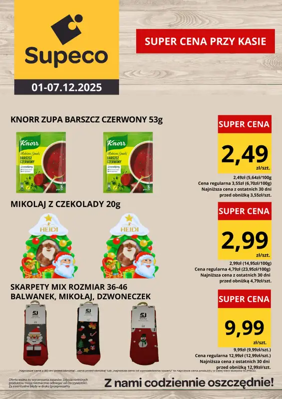 Supeco - gazetka promocyjna Oferta tygodnia   - strona 3