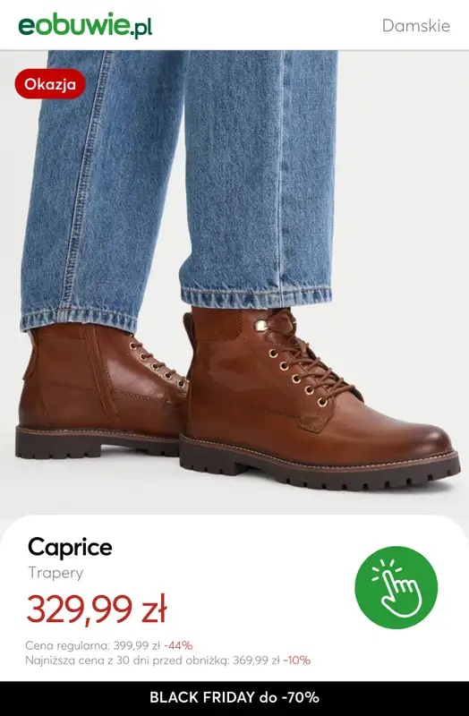 eobuwie.pl - gazetka promocyjna Black Friday do -70% – łap finalne okazje! od piątku 28.11 do poniedziałku 01.12 - strona 4