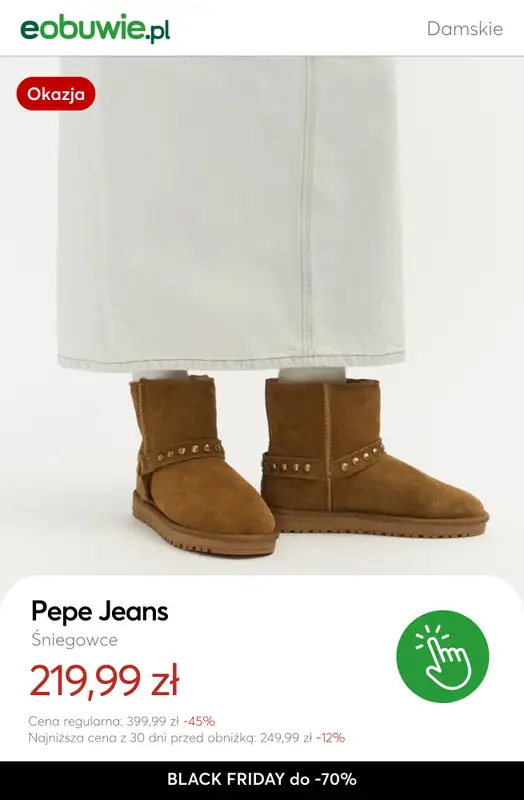 eobuwie.pl - gazetka promocyjna Black Friday do -70% – łap finalne okazje! od piątku 28.11 do poniedziałku 01.12 - strona 9