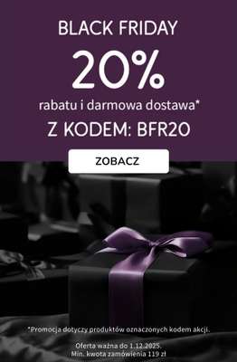 bonprix - gazetka promocyjna Black Friday -20% rabatu i darmowa dostawa! od piątku 28.11 do poniedziałku 01.12