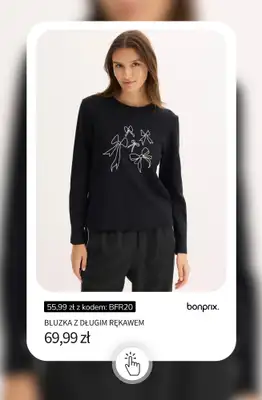 bonprix - gazetka promocyjna Black Friday -20% rabatu i darmowa dostawa! od piątku 28.11 do poniedziałku 01.12 - strona 6