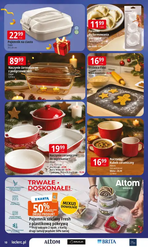 Leclerc - gazetka promocyjna Oferta E.Leclerc I Wybór prezentów w dobrej cenie od wtorku 02.12 do niedzieli 14.12 - strona 10