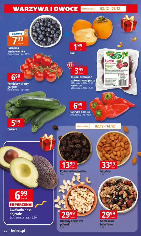 Leclerc - gazetka promocyjna Oferta E.Leclerc I Wybór prezentów w dobrej cenie od wtorku 02.12 do niedzieli 14.12 - strona 26
