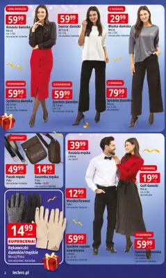 Leclerc - gazetka promocyjna Oferta E.Leclerc I Wybór prezentów w dobrej cenie od wtorku 02.12 do niedzieli 14.12 - strona 2