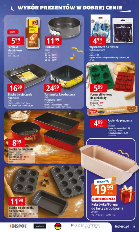 Leclerc - gazetka promocyjna Oferta E.Leclerc I Wybór prezentów w dobrej cenie od wtorku 02.12 do niedzieli 14.12 - strona 11