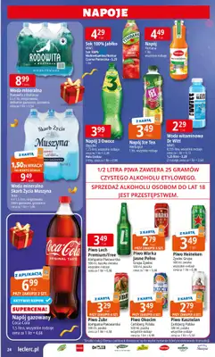 Leclerc - gazetka promocyjna Oferta E.Leclerc I Wybór prezentów w dobrej cenie od wtorku 02.12 do niedzieli 14.12 - strona 24