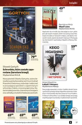 Empik - gazetka promocyjna Tom kultury: książki od piątku 28.11 do wtorku 09.12 - strona 37