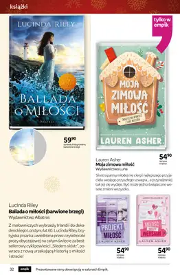 Empik - gazetka promocyjna Tom kultury: książki od piątku 28.11 do wtorku 09.12 - strona 32