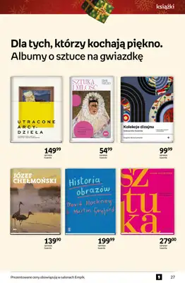 Empik - gazetka promocyjna Tom kultury: książki od piątku 28.11 do wtorku 09.12 - strona 27