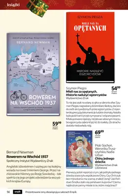 Empik - gazetka promocyjna Tom kultury: książki od piątku 28.11 do wtorku 09.12 - strona 56