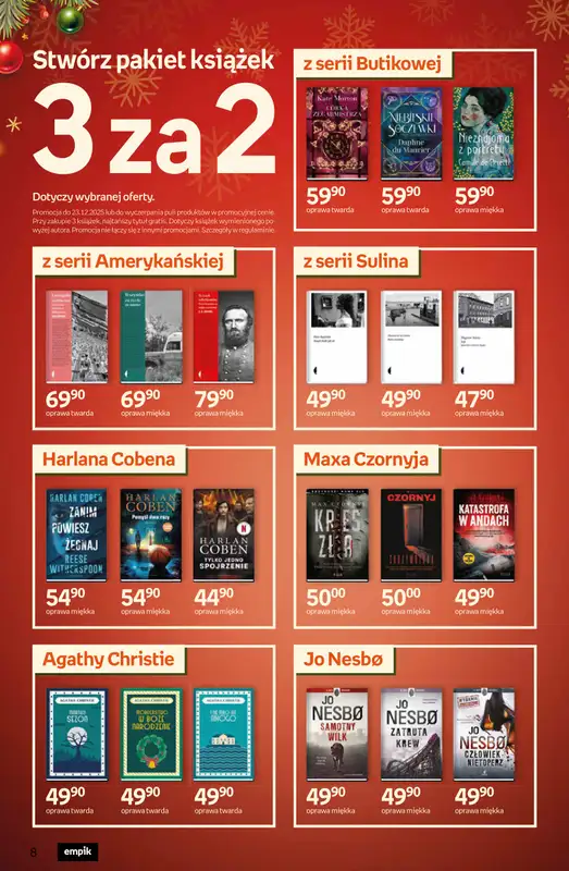 Empik - gazetka promocyjna Tom kultury: książki od piątku 28.11 do wtorku 09.12 - strona 8