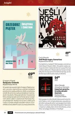 Empik - gazetka promocyjna Tom kultury: książki od piątku 28.11 do wtorku 09.12 - strona 54