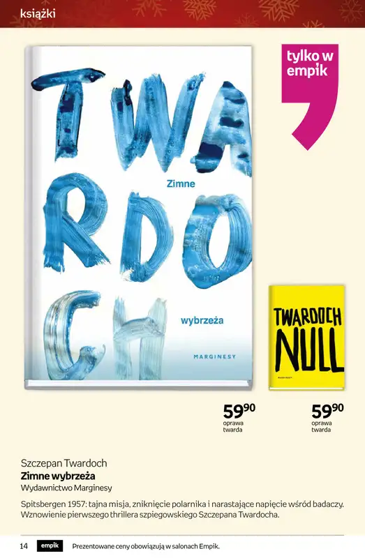 Empik - gazetka promocyjna Tom kultury: książki od piątku 28.11 do wtorku 09.12 - strona 14