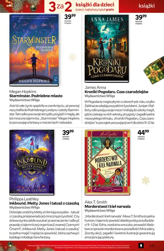 Empik - gazetka promocyjna Tom kultury: książki od piątku 28.11 do wtorku 09.12 - strona 111