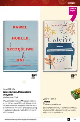 Empik - gazetka promocyjna Tom kultury: książki od piątku 28.11 do wtorku 09.12 - strona 13