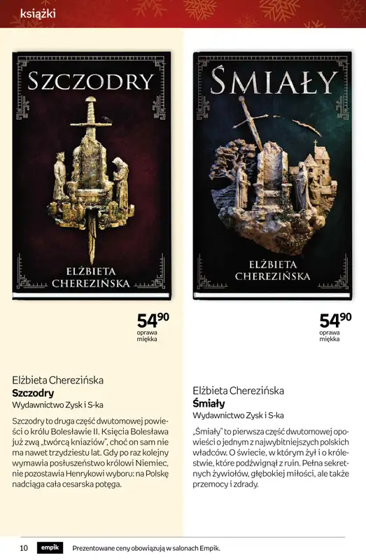 Empik - gazetka promocyjna Tom kultury: książki od piątku 28.11 do wtorku 09.12 - strona 10
