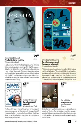 Empik - gazetka promocyjna Tom kultury: książki od piątku 28.11 do wtorku 09.12 - strona 57