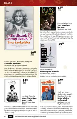 Empik - gazetka promocyjna Tom kultury: książki od piątku 28.11 do wtorku 09.12 - strona 62