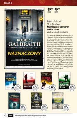 Empik - gazetka promocyjna Tom kultury: książki od piątku 28.11 do wtorku 09.12 - strona 40