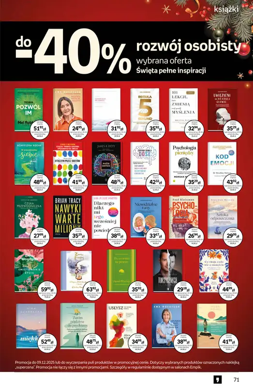 Empik - gazetka promocyjna Tom kultury: książki od piątku 28.11 do wtorku 09.12 - strona 71