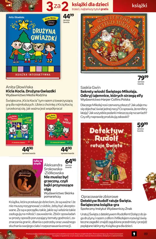 Empik - gazetka promocyjna Tom kultury: książki od piątku 28.11 do wtorku 09.12 - strona 89