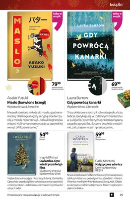Empik - gazetka promocyjna Tom kultury: książki od piątku 28.11 do wtorku 09.12 - strona 25