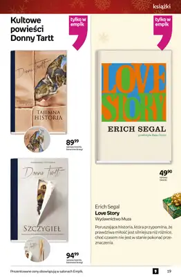Empik - gazetka promocyjna Tom kultury: książki od piątku 28.11 do wtorku 09.12 - strona 19
