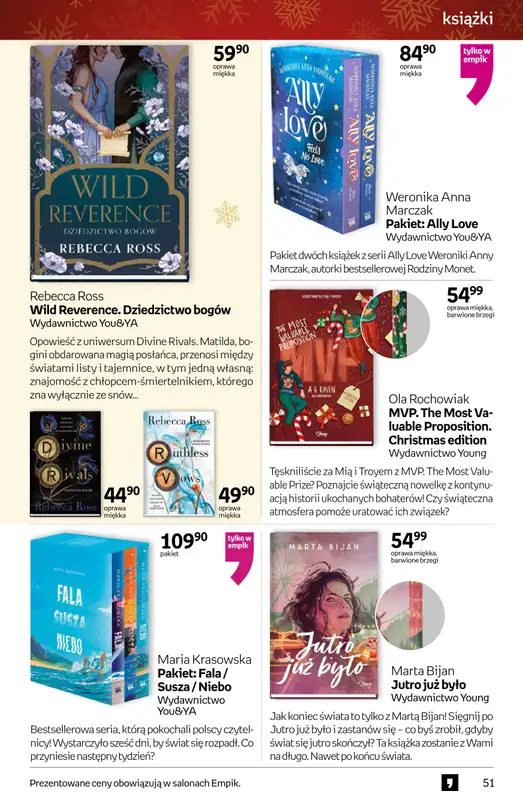 Empik - gazetka promocyjna Tom kultury: książki od piątku 28.11 do wtorku 09.12 - strona 51