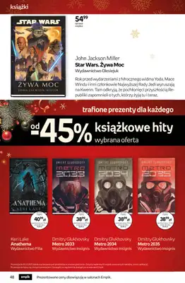 Empik - gazetka promocyjna Tom kultury: książki od piątku 28.11 do wtorku 09.12 - strona 48