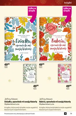 Empik - gazetka promocyjna Tom kultury: książki od piątku 28.11 do wtorku 09.12 - strona 79