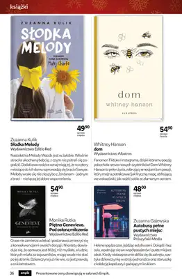 Empik - gazetka promocyjna Tom kultury: książki od piątku 28.11 do wtorku 09.12 - strona 36