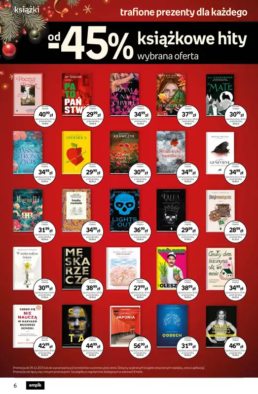 Empik - gazetka promocyjna Tom kultury: książki od piątku 28.11 do wtorku 09.12 - strona 6