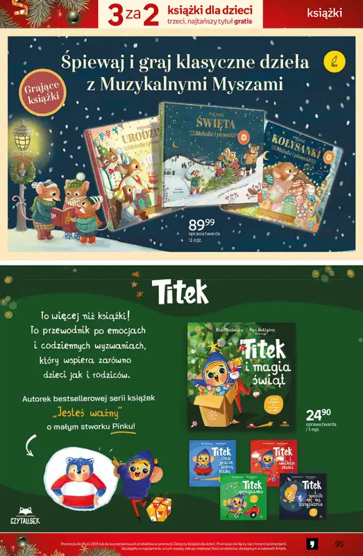 Empik - gazetka promocyjna Tom kultury: książki od piątku 28.11 do wtorku 09.12 - strona 95