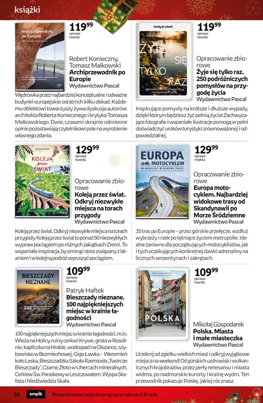 Empik - gazetka promocyjna Tom kultury: książki od piątku 28.11 do wtorku 09.12 - strona 84