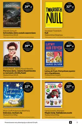 Empik - gazetka promocyjna Tom kultury: książki od piątku 28.11 do wtorku 09.12 - strona 3