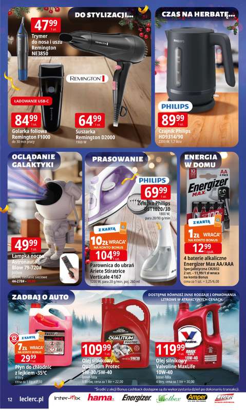 Leclerc - gazetka promocyjna Oferta E.Leclerc I Wybór prezentów w dobrej cenie od wtorku 02.12 do niedzieli 14.12 - strona 14