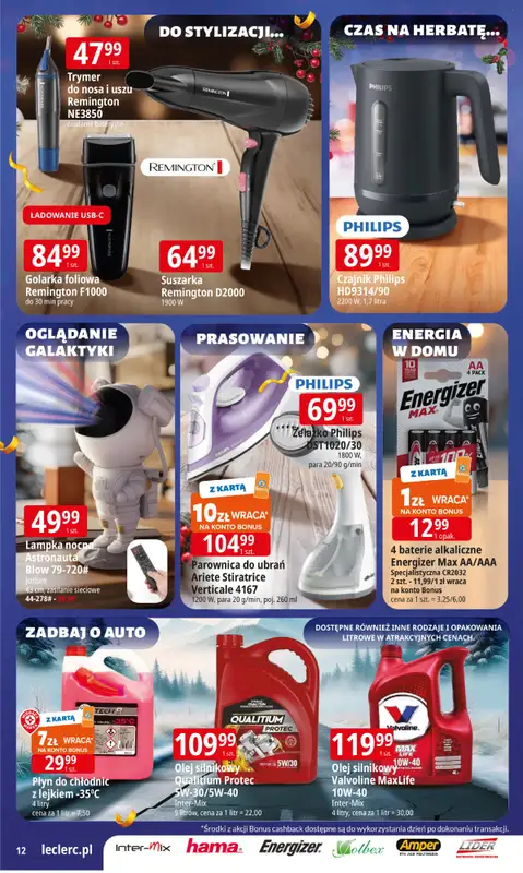 Leclerc - gazetka promocyjna Oferta E.Leclerc I Wybór prezentów w dobrej cenie od wtorku 02.12 do niedzieli 14.12 - strona 14