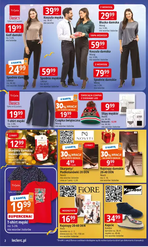 Leclerc - gazetka promocyjna Oferta E.Leclerc I Wybór prezentów w dobrej cenie od wtorku 02.12 do niedzieli 14.12 - strona 3