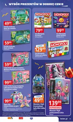 Leclerc - gazetka promocyjna Oferta E.Leclerc I Wybór prezentów w dobrej cenie od wtorku 02.12 do niedzieli 14.12 - strona 12
