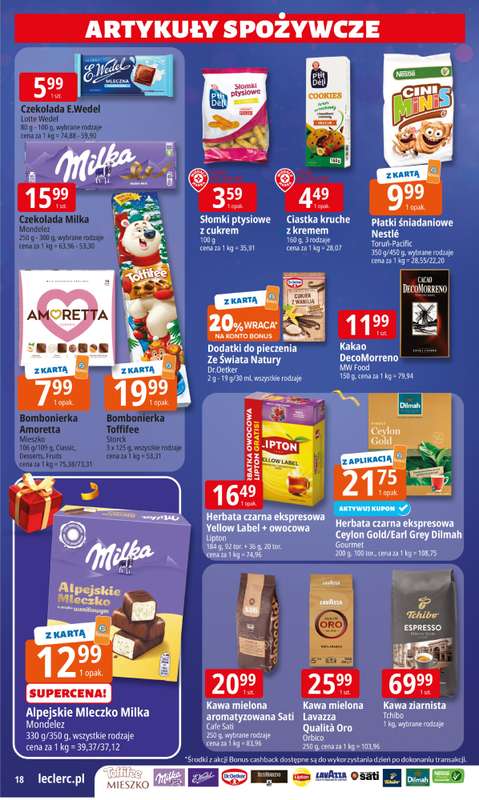 Leclerc - gazetka promocyjna Oferta E.Leclerc I Wybór prezentów w dobrej cenie od wtorku 02.12 do niedzieli 14.12 - strona 20