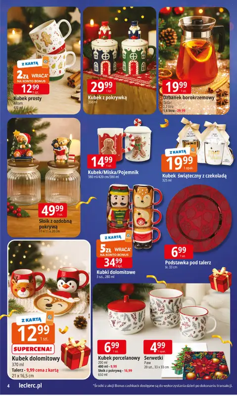 Leclerc - gazetka promocyjna Oferta E.Leclerc I Wybór prezentów w dobrej cenie od wtorku 02.12 do niedzieli 14.12 - strona 5