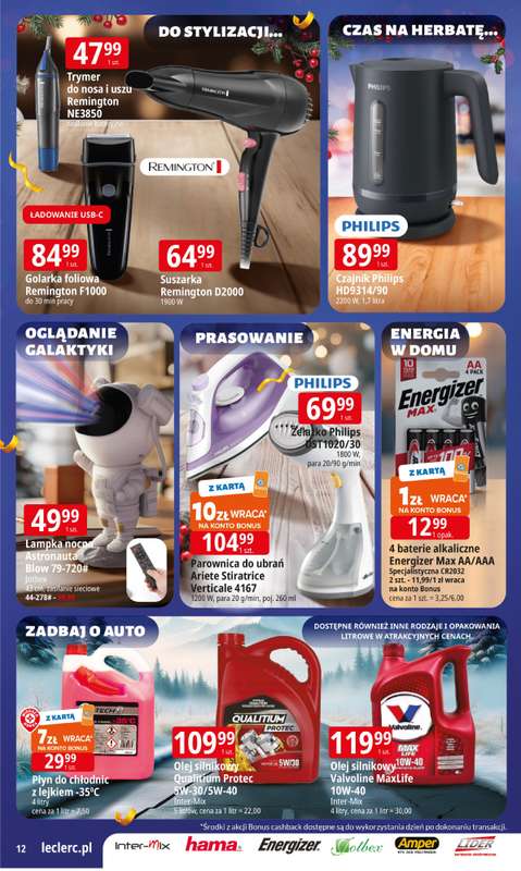 Leclerc - gazetka promocyjna Oferta E.Leclerc I Wybór prezentów w dobrej cenie od wtorku 02.12 do niedzieli 14.12 - strona 13