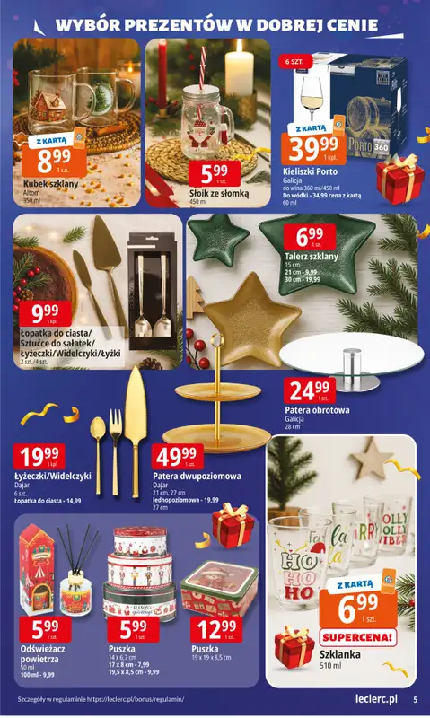 Leclerc - gazetka promocyjna Oferta E.Leclerc I Wybór prezentów w dobrej cenie od wtorku 02.12 do niedzieli 14.12 - strona 6