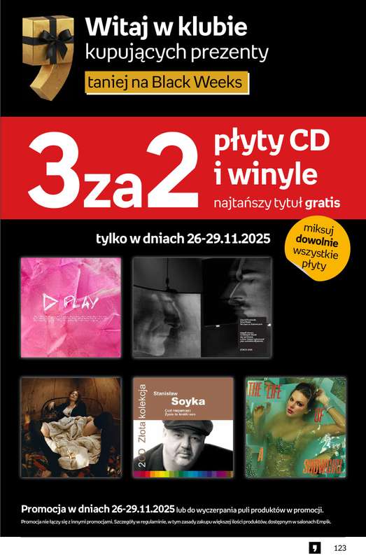 Empik - gazetka promocyjna Tom kultury: muzyka od piątku 28.11 do wtorku 09.12 - strona 11