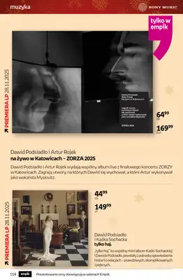 Empik - gazetka promocyjna Tom kultury: muzyka od piątku 28.11 do wtorku 09.12 - strona 2